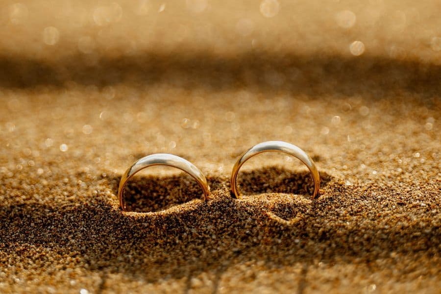 Wedding rings Infinity 06